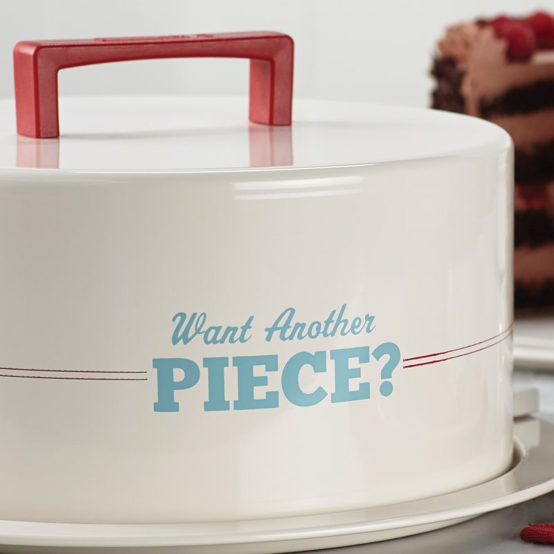 Cake Boss Metal Cake Carrier Tin Wayfair